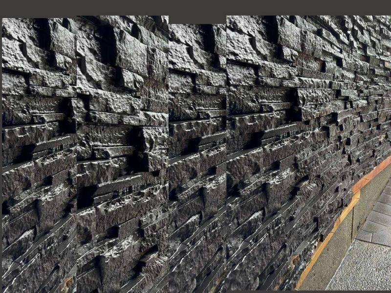 After - Natural stone retaining wall built by Pro Pavers LLC in Auburn WA